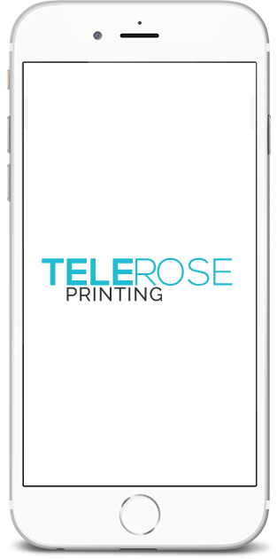 Telerose printing image iPhone, business digital printing and design
