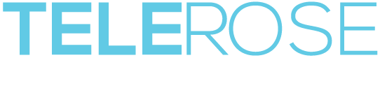 telerose logo for printing, digital printing company